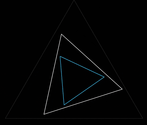 trifectasportsrehabilitation giphygifmaker physio triangles physical therapy GIF