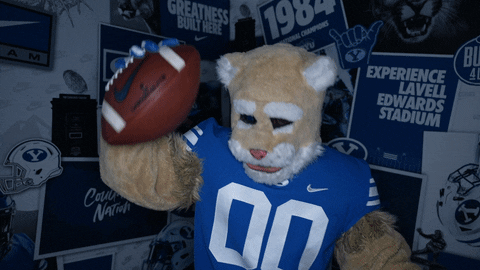 Byu Football GIF by BYU Cougars