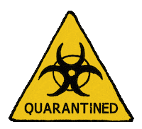 Lonely Quarantine Sticker by Pretty Whiskey / Alex Sautter