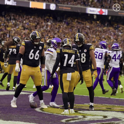 Excited Celebration GIF by Pittsburgh Steelers