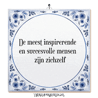 Nl Verandering Sticker by Tegelspreuken.nl