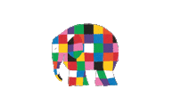 AndersenPress pride elmer elmer the elephant elmer pride Sticker