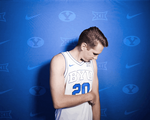 College Basketball Sport GIF by BYU Cougars