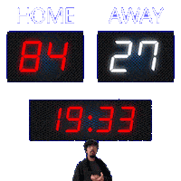 27 Away Sticker