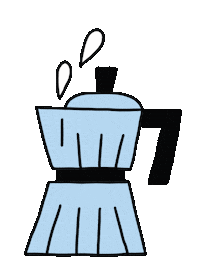 Coffee Illustration Sticker