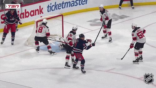 Happy Winnipeg Jets GIF by NHL