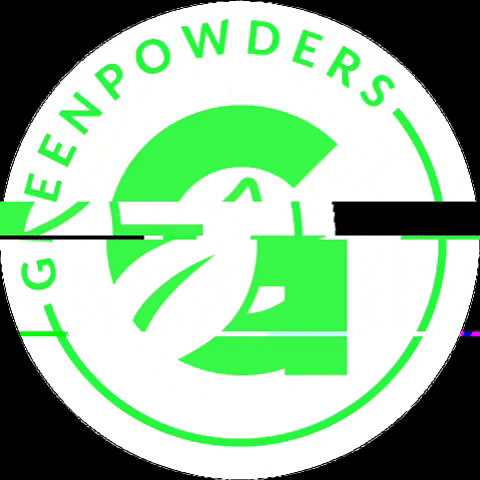 greenpowders giphygifmaker glitch GIF