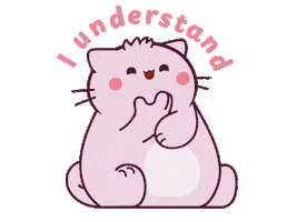 Cat Love Sticker by Pembe