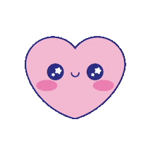 Emoji Sparkling Heart Sticker