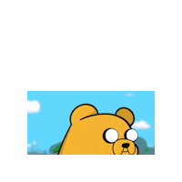 Adventure Time Rainbow Sticker by SuperRareBears