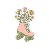Rollerskate Sticker