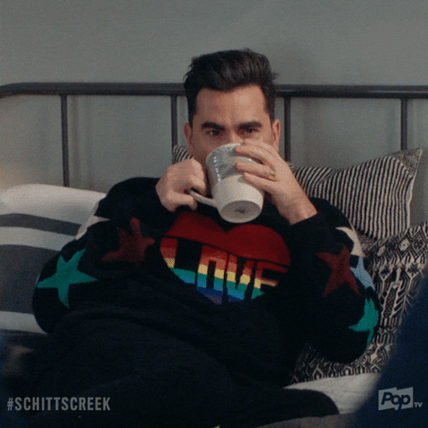 Relaxed David Rose GIF by Schitt's Creek