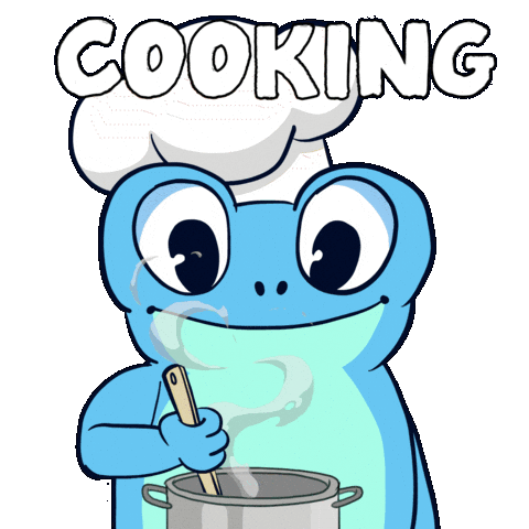Culinary Arts Cooking Sticker by Croakey
