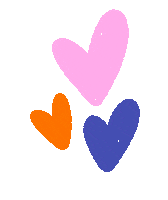 I Love You Hearts Sticker