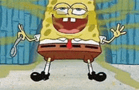 Spongebob Smell GIF