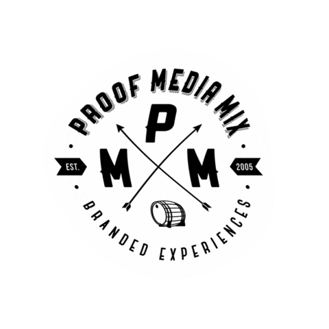 proofmediamix giphygifmaker pmm proofmediamix branded exeperience Sticker