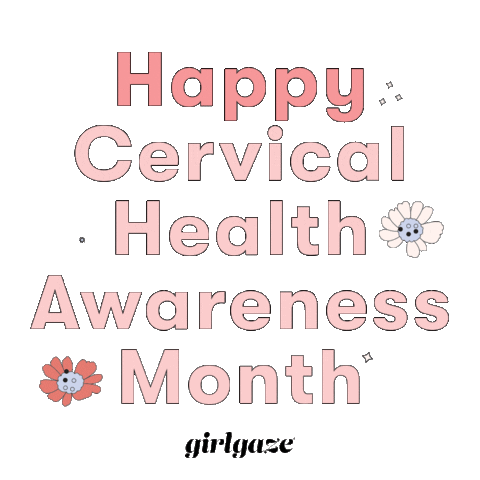 cervical health Sticker by Girlgaze