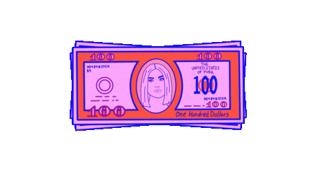 Money Cash Sticker by labrandr