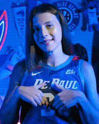 Womens Basketball GIF by DePaul Athletics