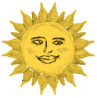 Sun Smile Sticker by iriskristen