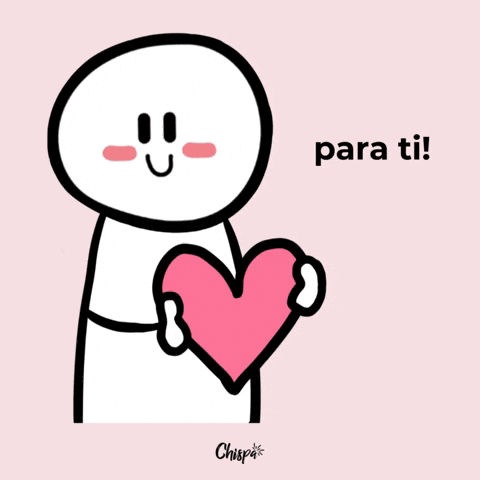 Love You Heart GIF by Chispa App