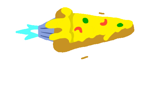 leonkuki giphyupload pizza fast cheese Sticker