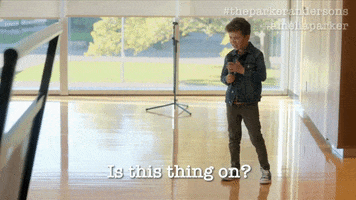 ameliaparkerseries 101 byutv marblemedia mic check GIF
