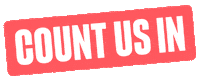 Climate Change Sticker by Count Us In