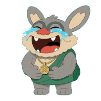 Cracking Up Smile Sticker