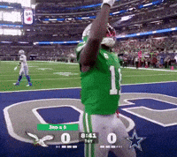 Philadelphia Eagles Touchdown GIF by Stock King Options