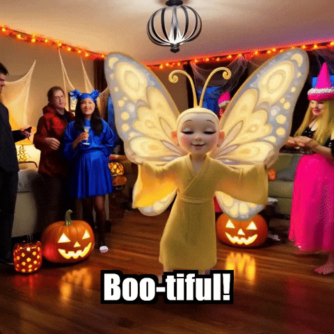 Party Halloween GIF by BuddhaFlyJourney