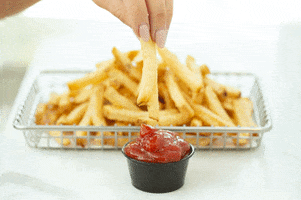 Fry Dip GIF by Burger Boss