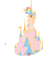 Sleeping Beauty Rainbow Sticker