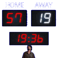 19 Away Sticker