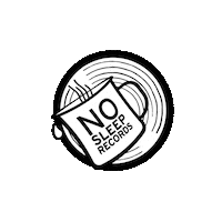 record label emo Sticker by No Sleep Records
