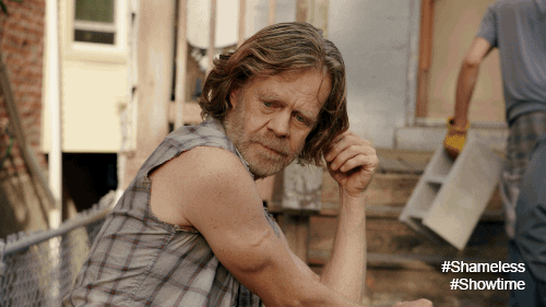 frank gallagher fist bump GIF by Showtime