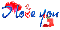 Love You Sticker