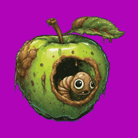 Sick Worm GIF