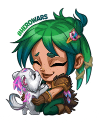 Cat Love GIF by Hero Wars
