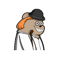 A Clockwork Orange Nft Sticker by SuperRareBears