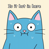 Sweating Heat Wave GIF