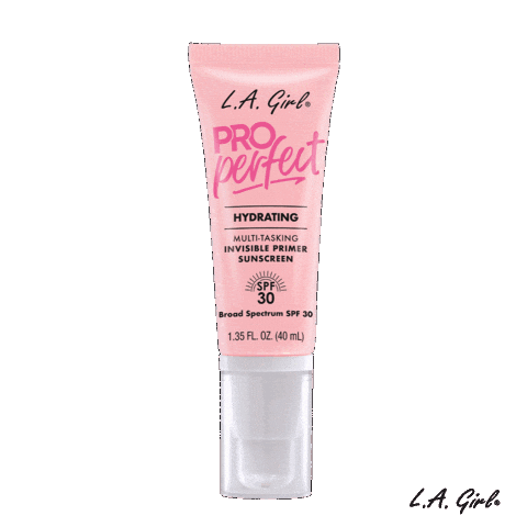 Sunscreen Pink Bottle Sticker by L.A. Girl