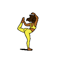 Dance Woman Sticker by yeskis4king