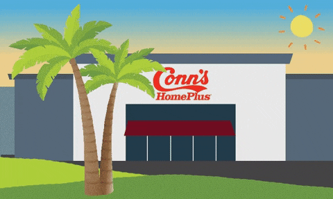 ConnsHomePlus giphyupload summer shopping florida GIF