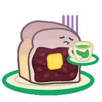 Wake Up Hearts Sticker by Tasty Toastys
