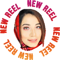 Myself Riya Sticker by BORN ON INSTAGRAM