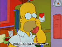 Speaking Season 3 GIF by The Simpsons