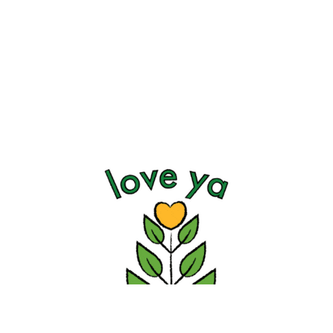 lunadelsur love heart green nice Sticker