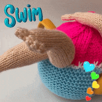 Swimmer Swimming GIF by TeaCosyFolk
