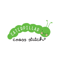 Caterpillarcrosstitch ccs crossstitch xstitch caterpillarcrossstitch Sticker